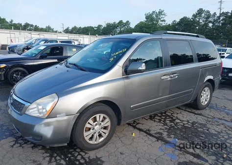 2012 Kia Sedona Lx from USA, damaged, VIN KNDMG4C74C6445114
